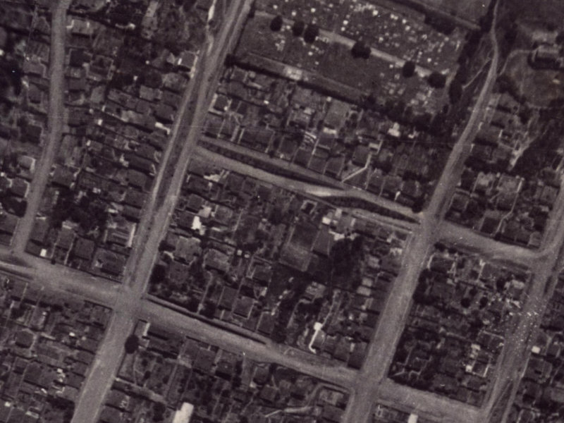 21 Ripon Street from the air, 1925-1929