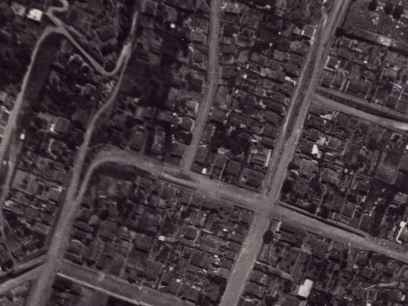 2A Cornwall Road from the air, 1925-1929
