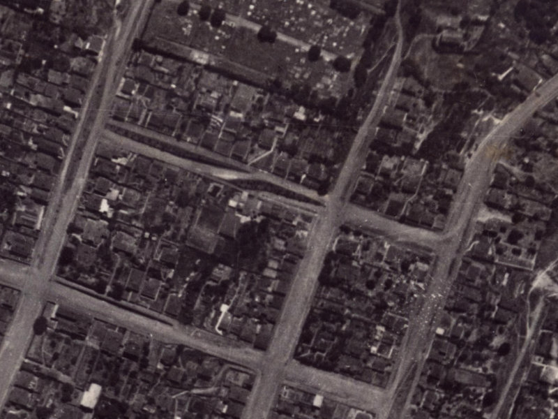 9 Ripon Street from the air, 1925-1929