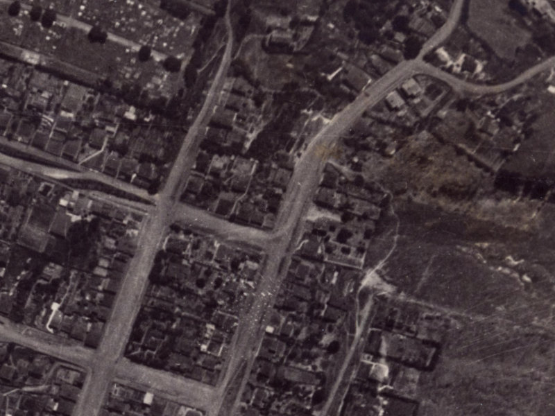 71 Saint Davids Street from the air, 1925-1929