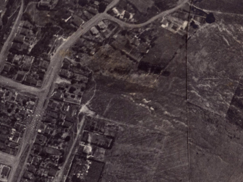 74 Reserve Terrace from the air, 1925-1929