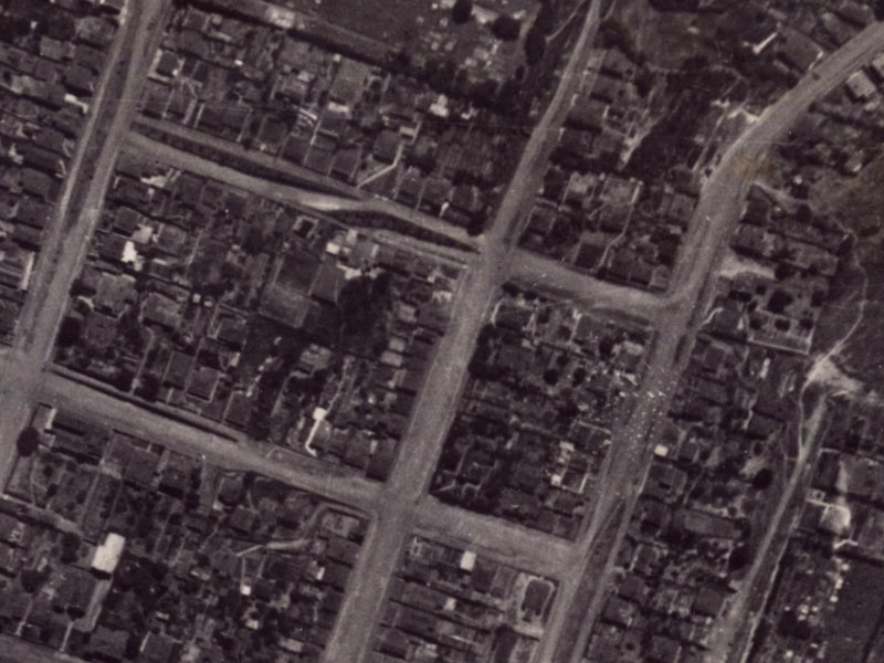 67 Oxford Street from the air, 1925-1929