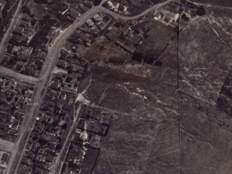 83-97 Reserve Terrace from the air, 1925-1929