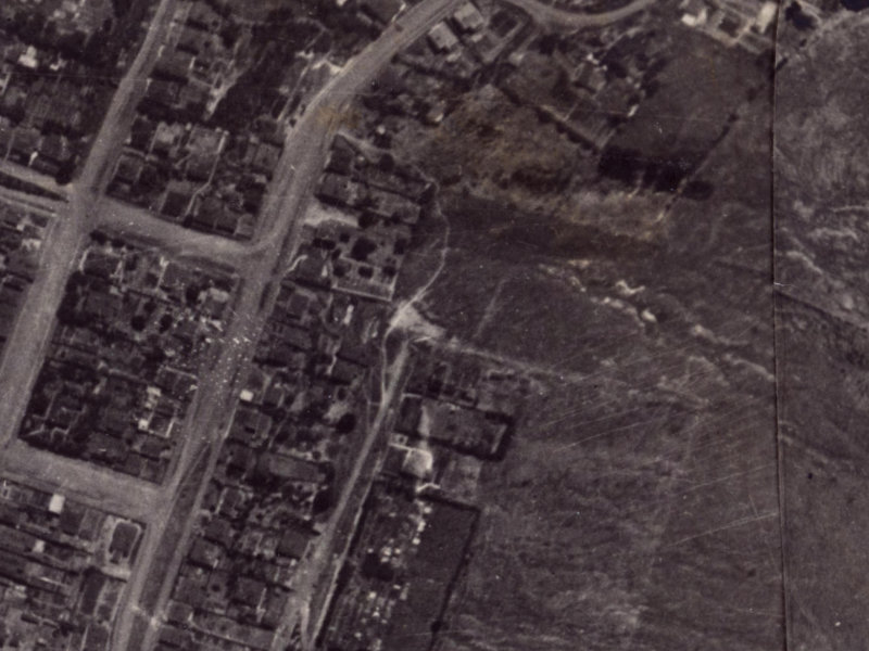 68 Reserve Terrace from the air, 1925-1929