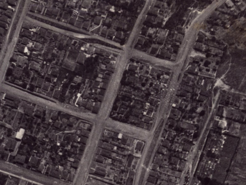 70 Oxford Street from the air, 1925-1929