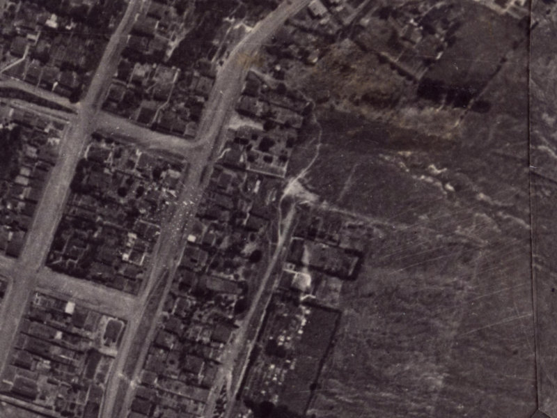 87A Reserve Terrace from the air, 1925-1929