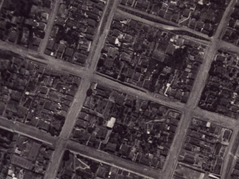 21 Exeter Street from the air, 1925-1929