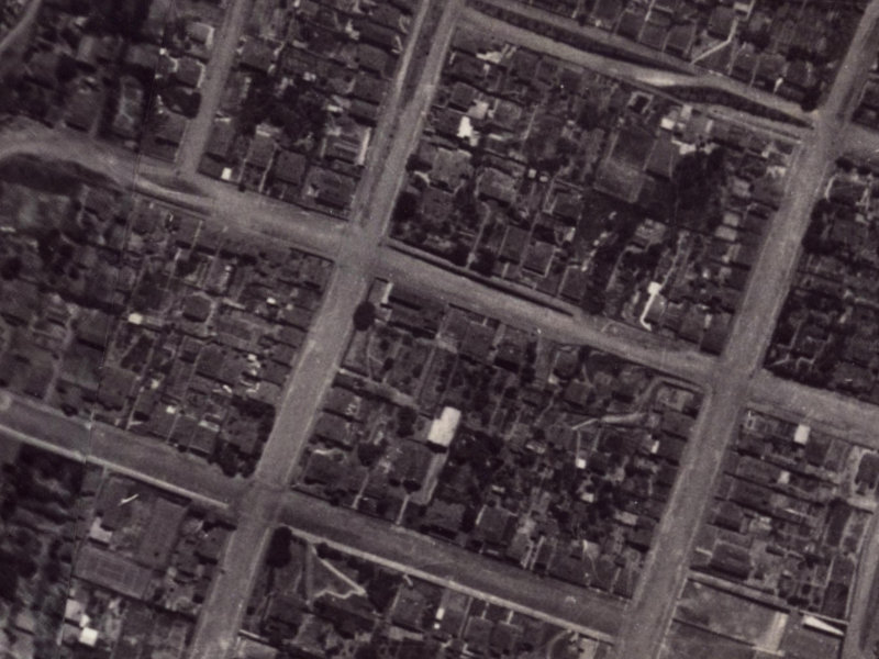 42 Canterbury Street from the air, 1925-1929