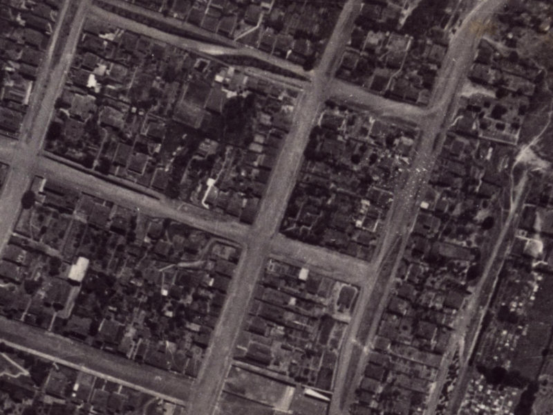 57 Oxford Street from the air, 1925-1929