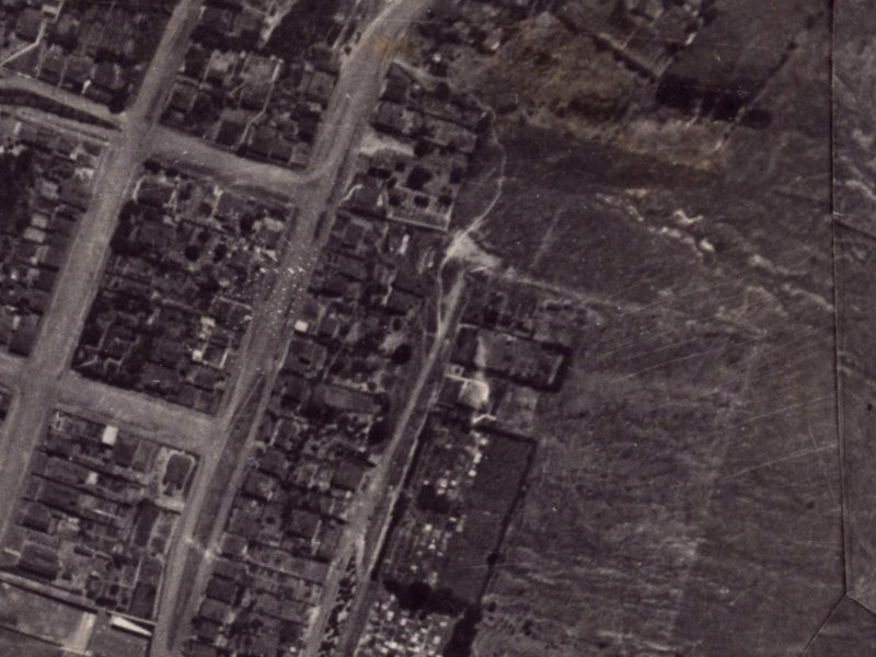 85 Reserve Terrace from the air, 1925-1929