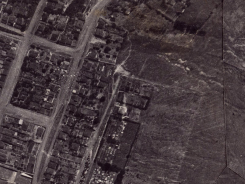 64 Reserve Terrace from the air, 1925-1929
