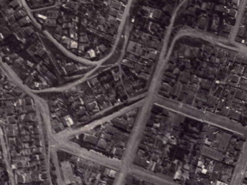 2 Coleridge Terrace from the air, 1925-1929