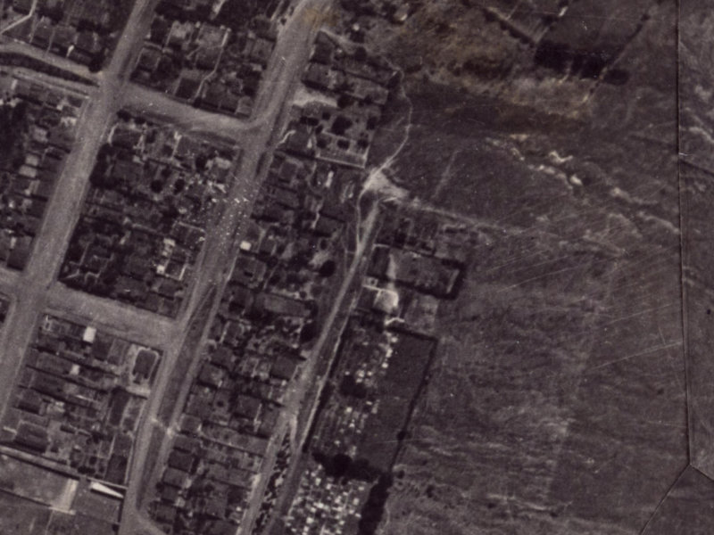 83 Reserve Terrace from the air, 1925-1929