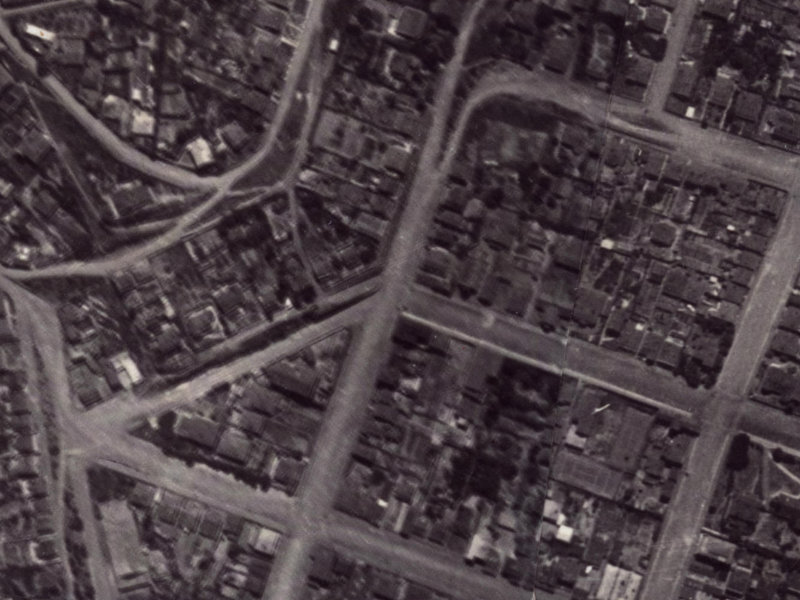 41 Winchester Street from the air, 1925-1929