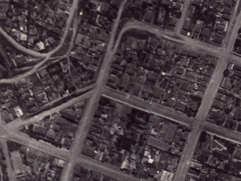 44A Winchester Street from the air, 1925-1929