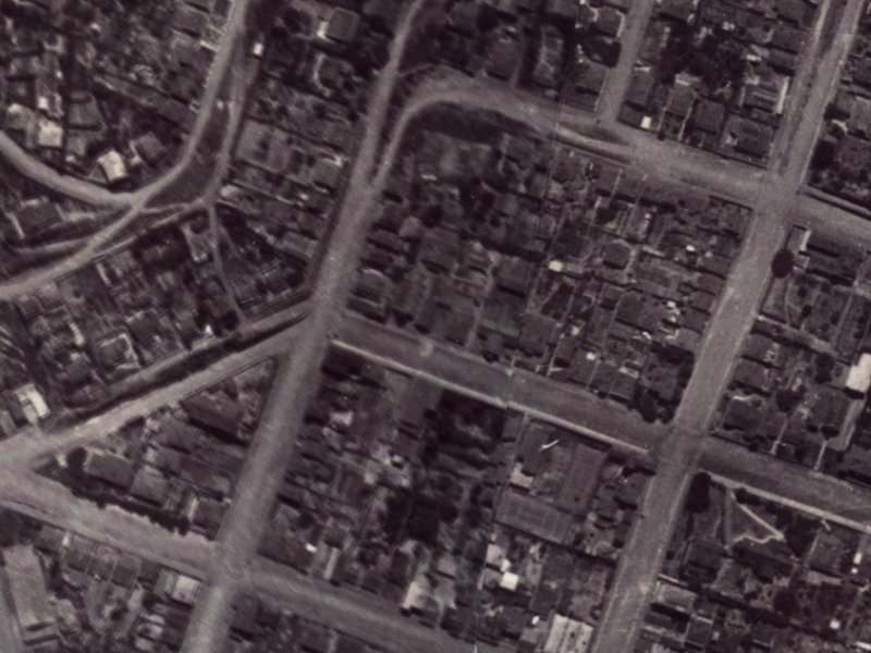 42 Winchester Street from the air, 1925-1929