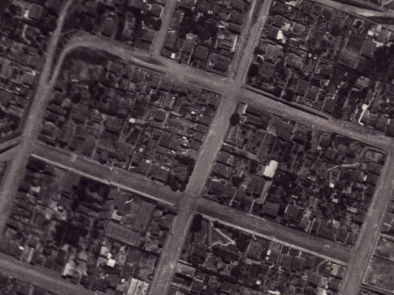 39 Canterbury Street from the air, 1925-1929