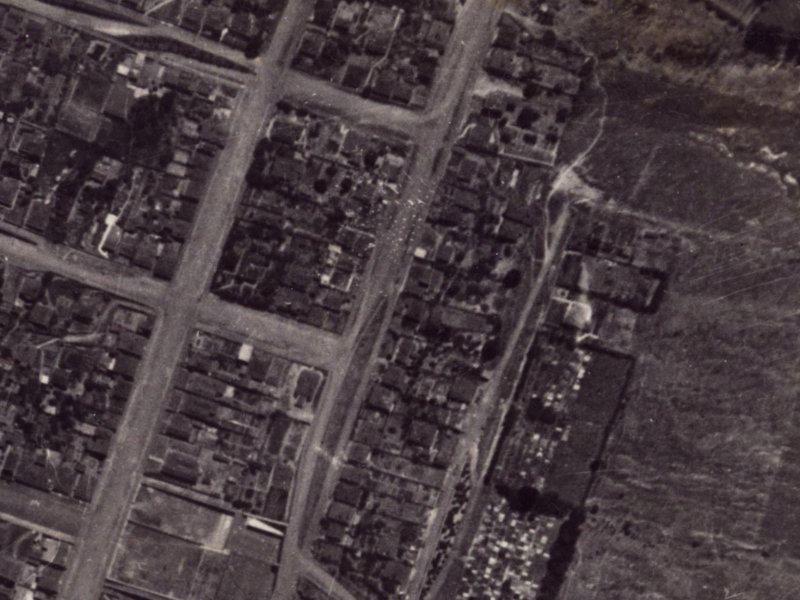 Saint Davids Street from the air, 1925-1929
