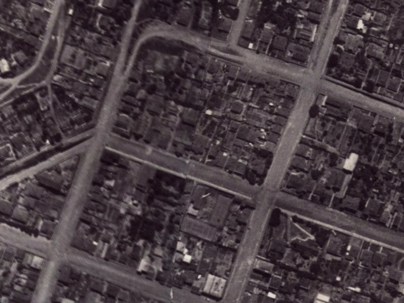 38 Winchester Street from the air, 1925-1929