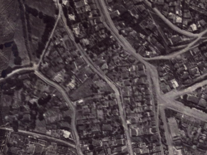 27A Ticehurst Road from the air, 1925-1929