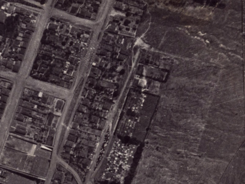 81 Reserve Terrace from the air, 1925-1929