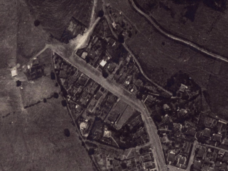 38 Voelas Road from the air, 1925-1929