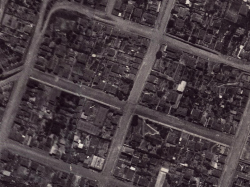 28 Winchester Street from the air, 1925-1929