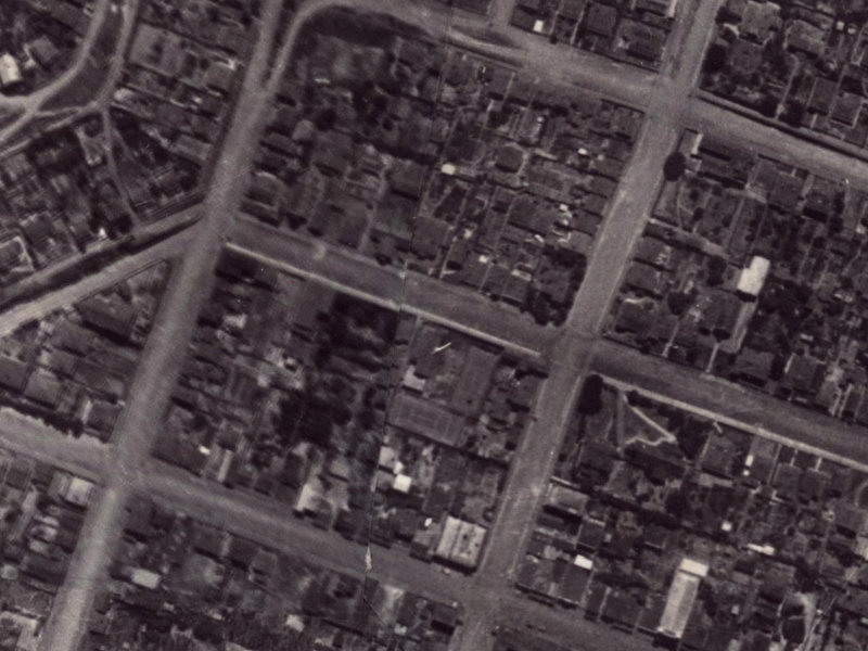 29 Winchester Street from the air, 1925-1929
