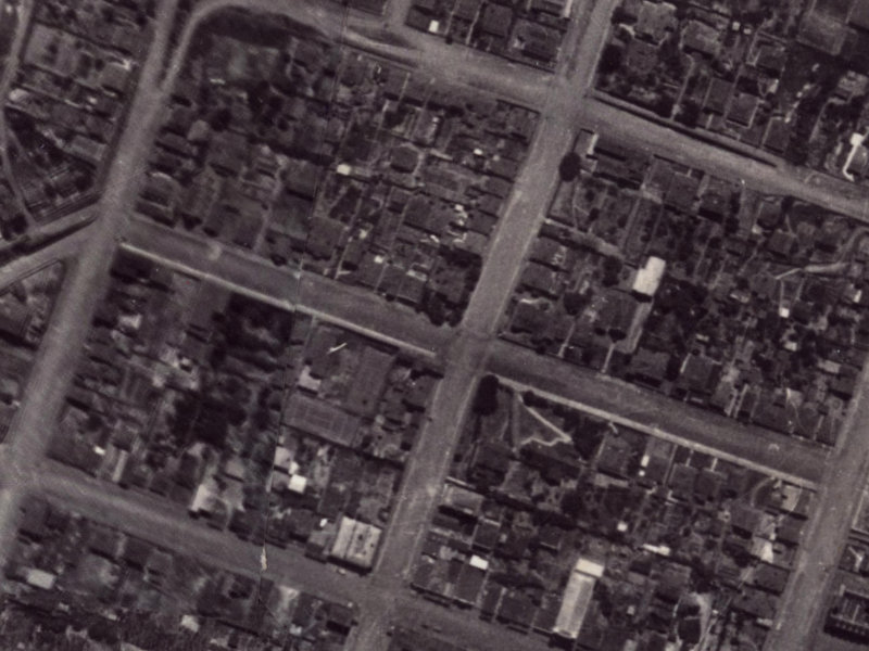 30 Winchester Street from the air, 1925-1929