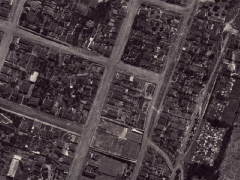 62 Oxford Street from the air, 1925-1929