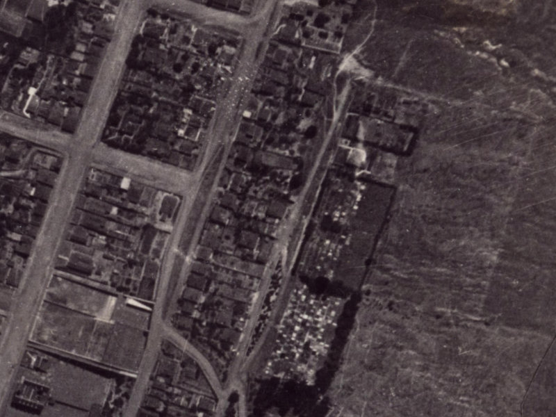 79A Reserve Terrace from the air, 1925-1929