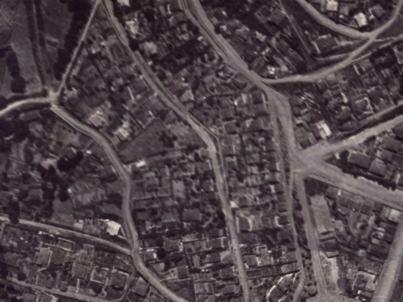 Ticehurst Road from the air, 1925-1929