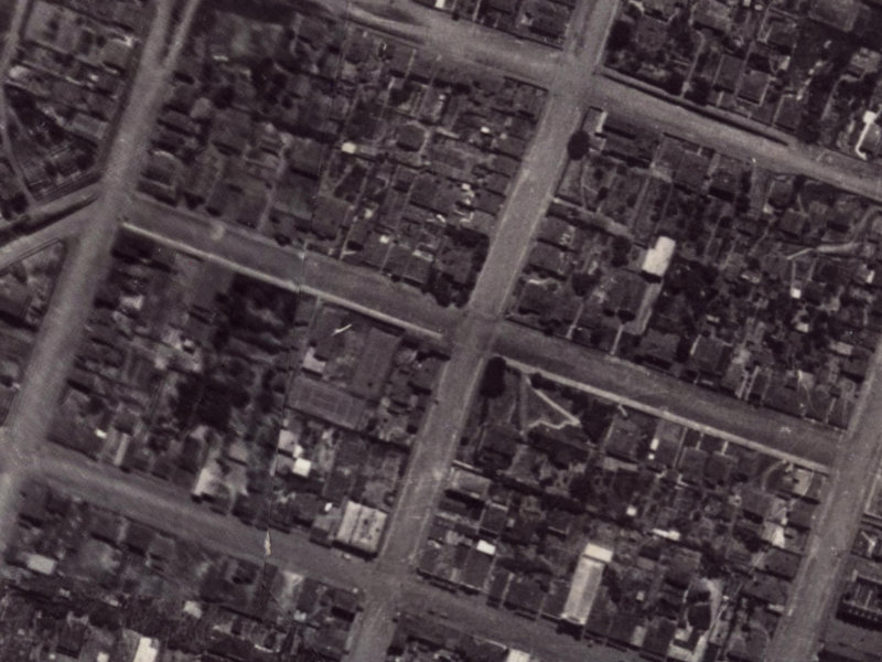 23 Winchester Street from the air, 1925-1929
