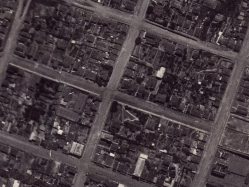 24 Winchester Street from the air, 1925-1929