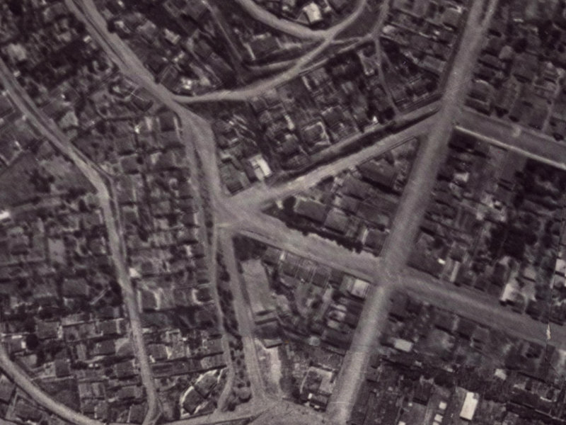 80 London Street from the air, 1925-1929