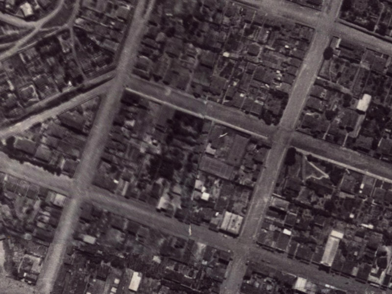 33 Winchester Street from the air, 1925-1929