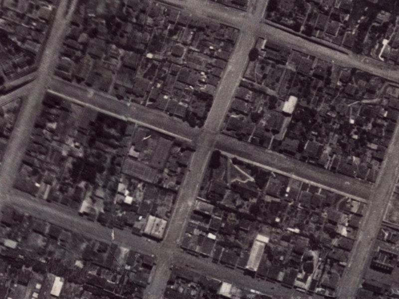 Winchester Street from the air, 1925-1929