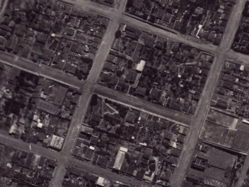 20 Winchester Street from the air, 1925-1929