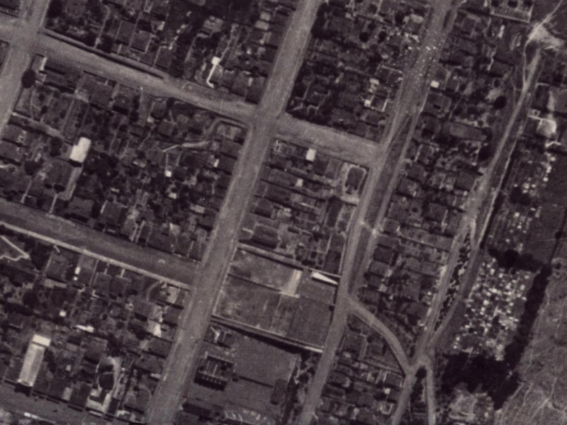 58 Oxford Street from the air, 1925-1929