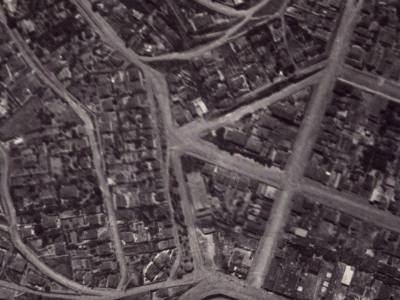 91 London Street from the air, 1925-1929