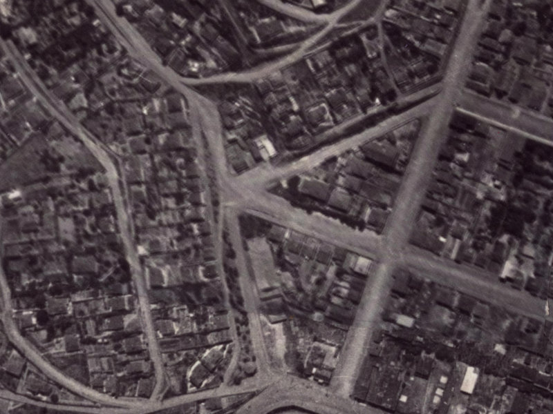 91A London Street from the air, 1925-1929
