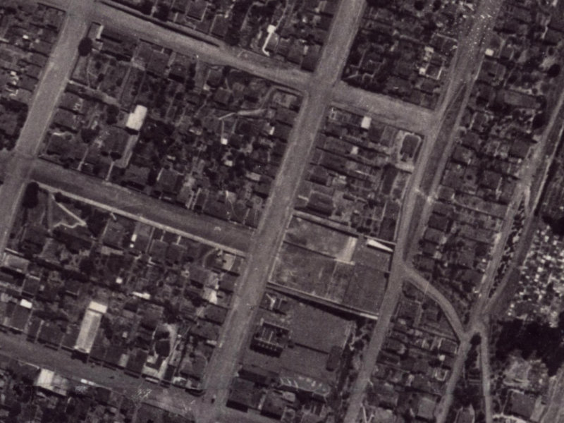 46 Oxford Street from the air, 1925-1929