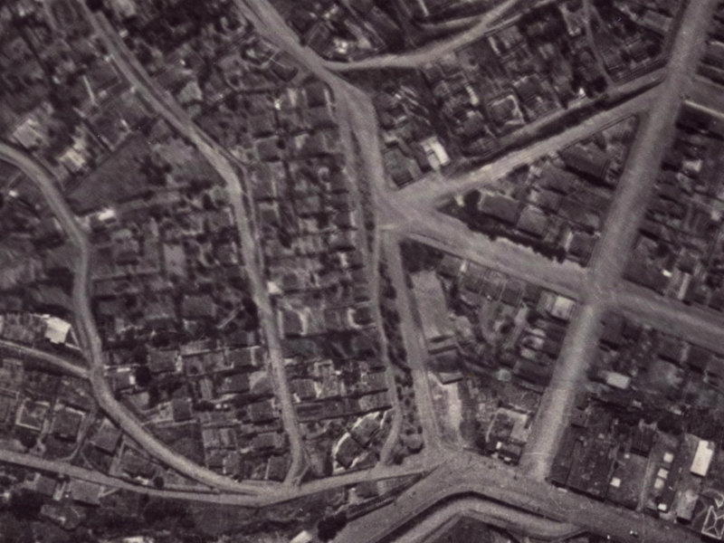 1 Hawkhurst Road from the air, 1925-1929