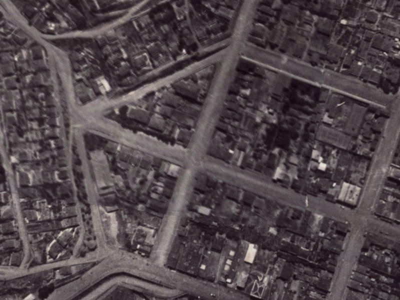 16 Dublin Street from the air, 1925-1929