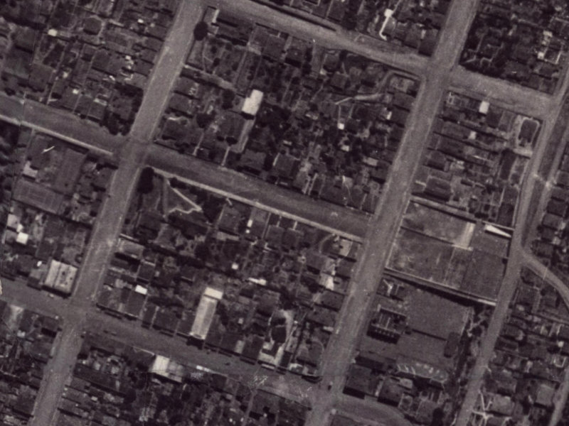 9 Winchester Street from the air, 1925-1929