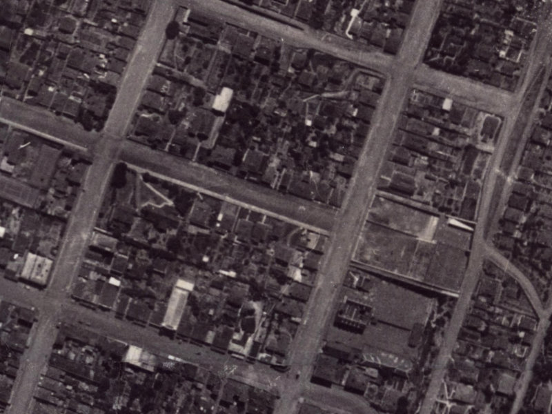 7 Winchester Street from the air, 1925-1929