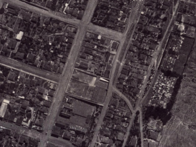 60 Oxford Street from the air, 1925-1929