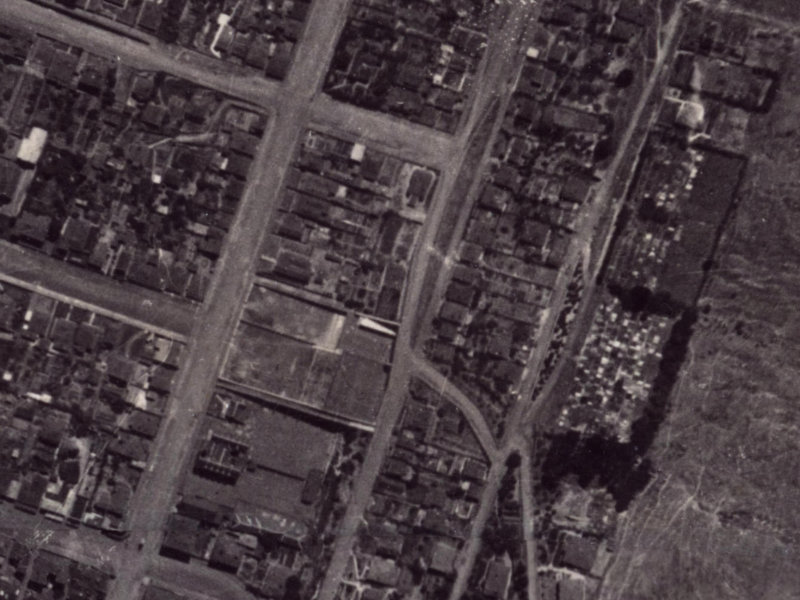 1 Exeter Street from the air, 1925-1929