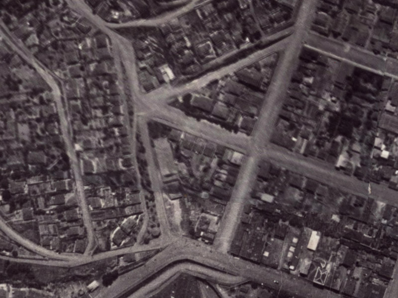87 London Street from the air, 1925-1929