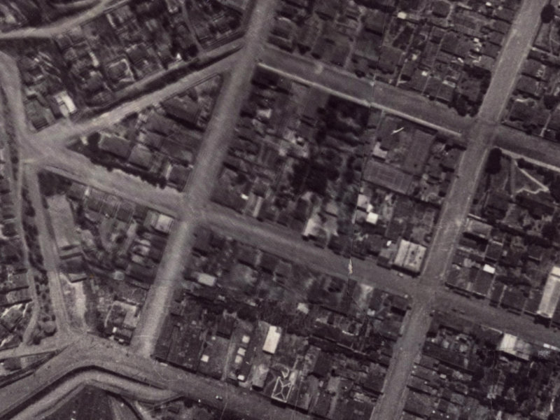 64 London Street from the air, 1925-1929